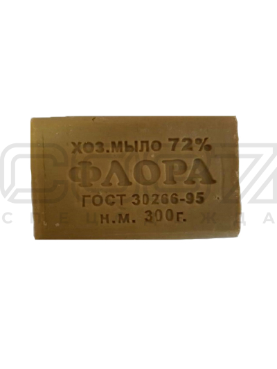 Мыло хозяйственное 72% 300 гр