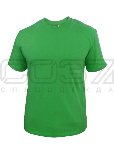 Футболка трикотажная База цв.фисташковый тк.кулирка