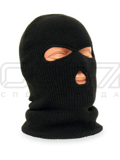 Шапка-маска (балаклава) цв. чёрный-1
