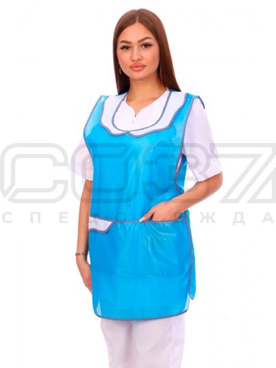 Фартук-со-спинкой-АРМХ-цв.бирюза-тк.нейлон