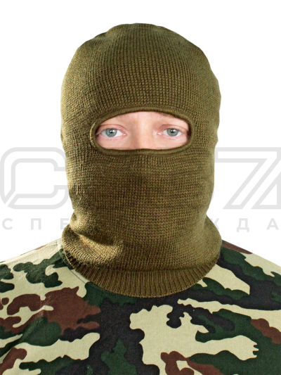 Подшлемник вязаный Vortex цв.олива тк.акрил